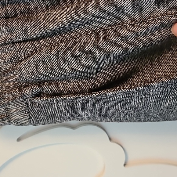 Linen Blend Wide Leg Pants - 2X - Picture 6 of 15